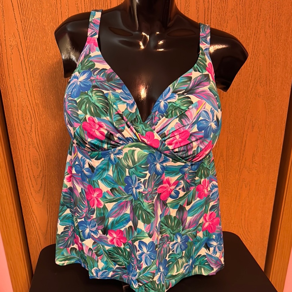 Swimsuits For All Tropical Tankini